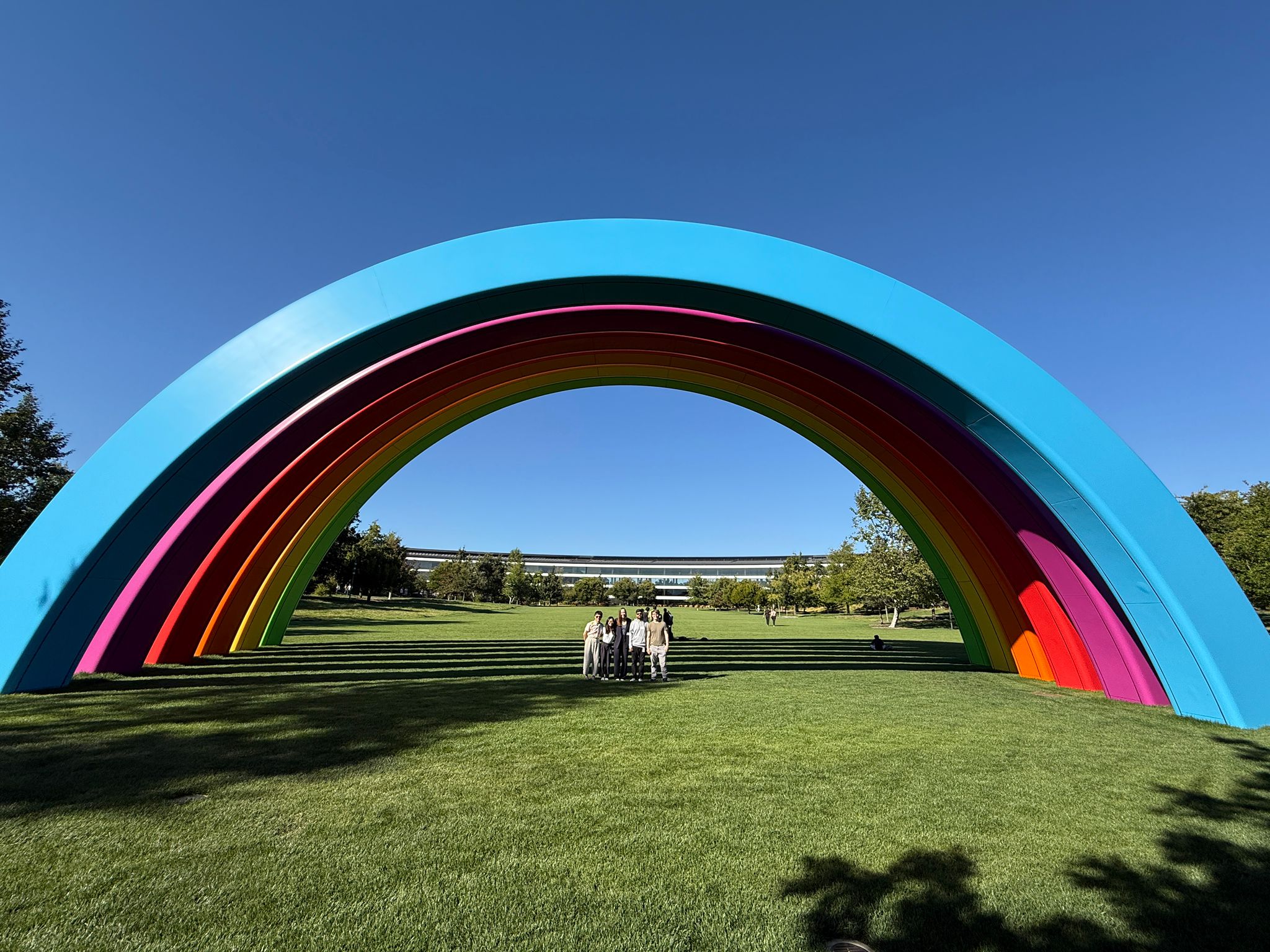 Group photo at Apple Park!